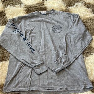 Gray Long Sleeve Women’s Shirt